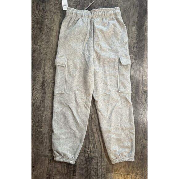 GAP Kids Soft Jogger Cargo Sweatpants (2) Pair Size M (8) Grey Ivory Girls Boys - Picture 7 of 10